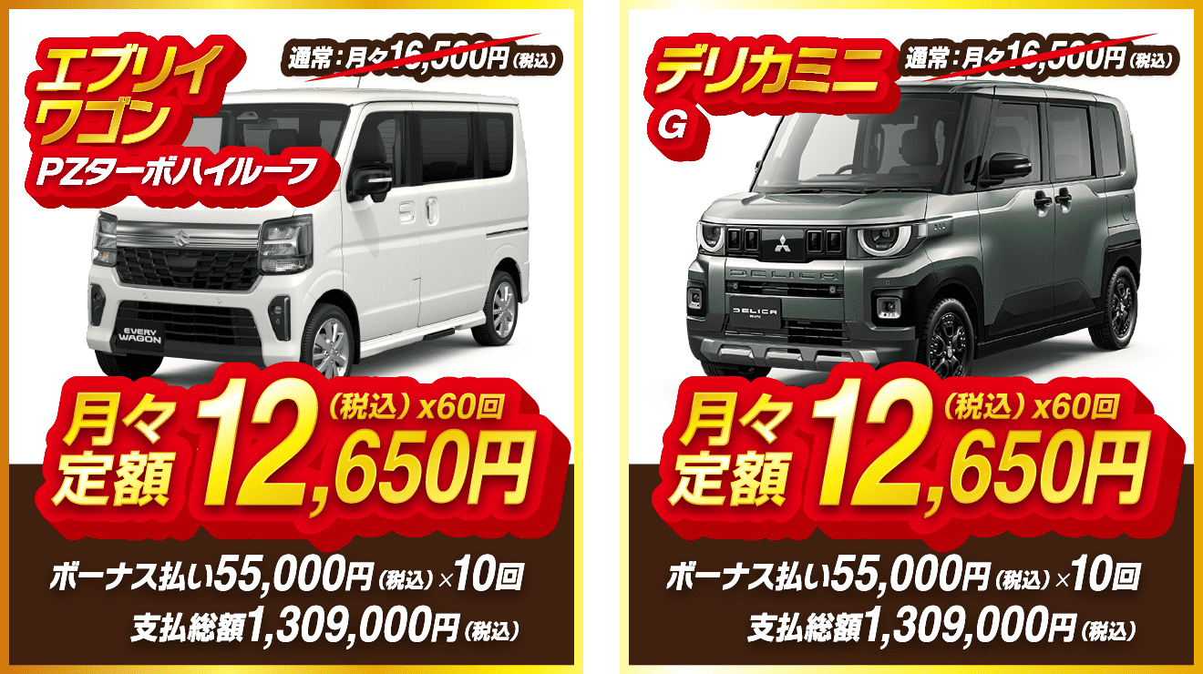 お得な超目玉車 